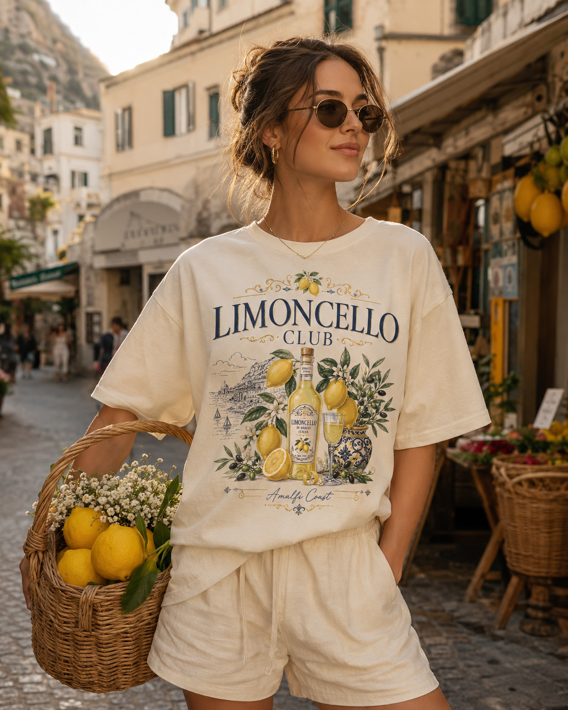 Limoncello Club – Amalfi Coast | Premium Summer Tee