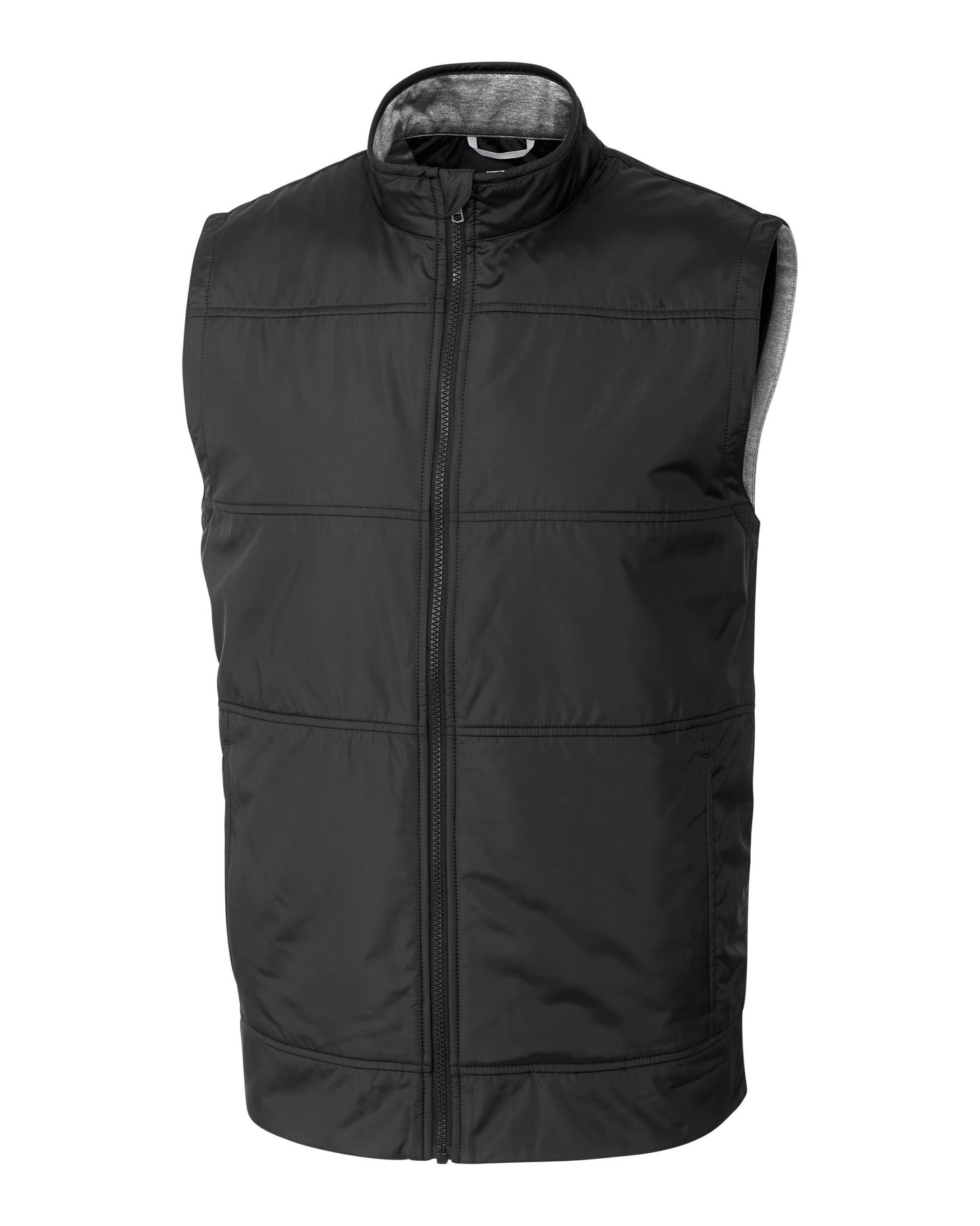 Cutter & Buck Stealth Hybrid Quilted Full Zip Vest - Men's Big & Tall