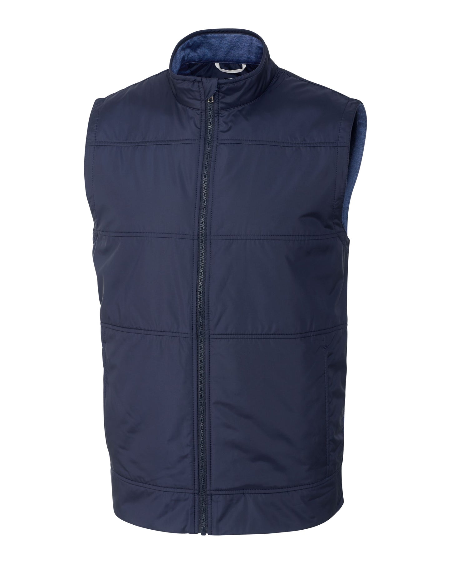 Cutter & Buck Stealth Hybrid Quilted Full Zip Vest - Men's Big & Tall