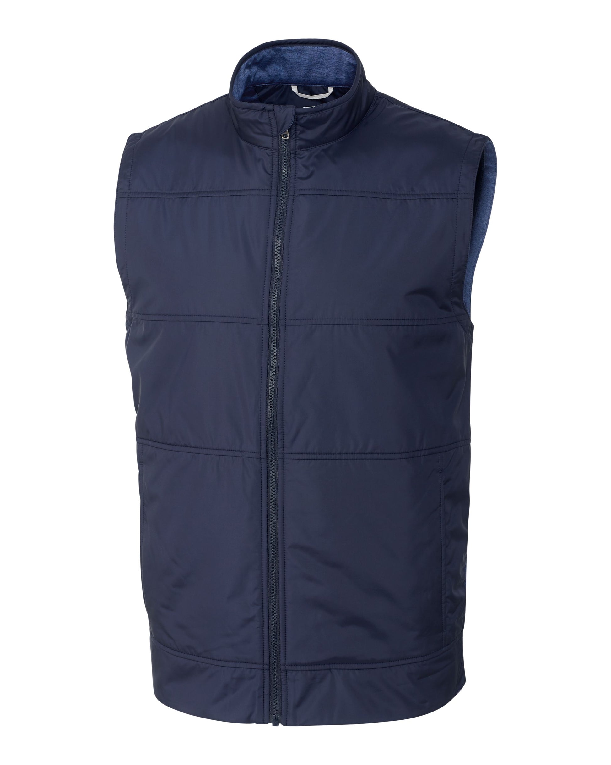 Cutter & Buck Stealth Hybrid Quilted Full Zip Vest - Men's Big & Tall