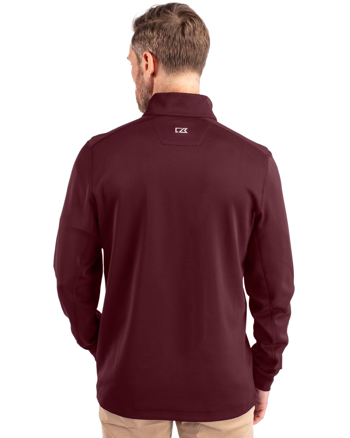 Cutter & Buck Traverse Recycled Stretch Mens Quarter Zip