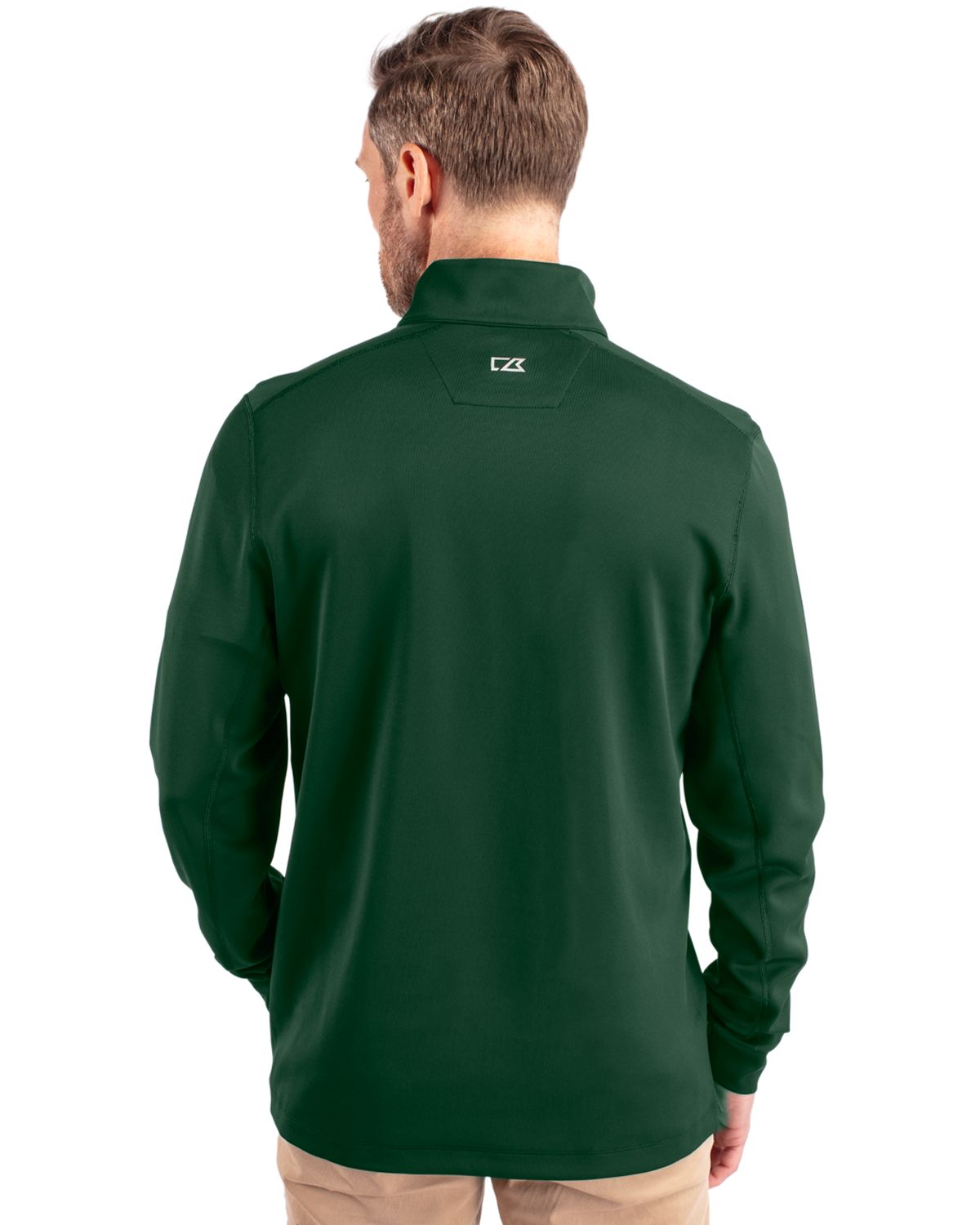 Cutter & Buck Traverse Recycled Stretch Mens Quarter Zip