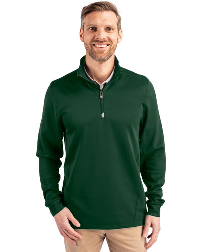 Cutter & Buck Traverse Recycled Stretch Mens Quarter Zip