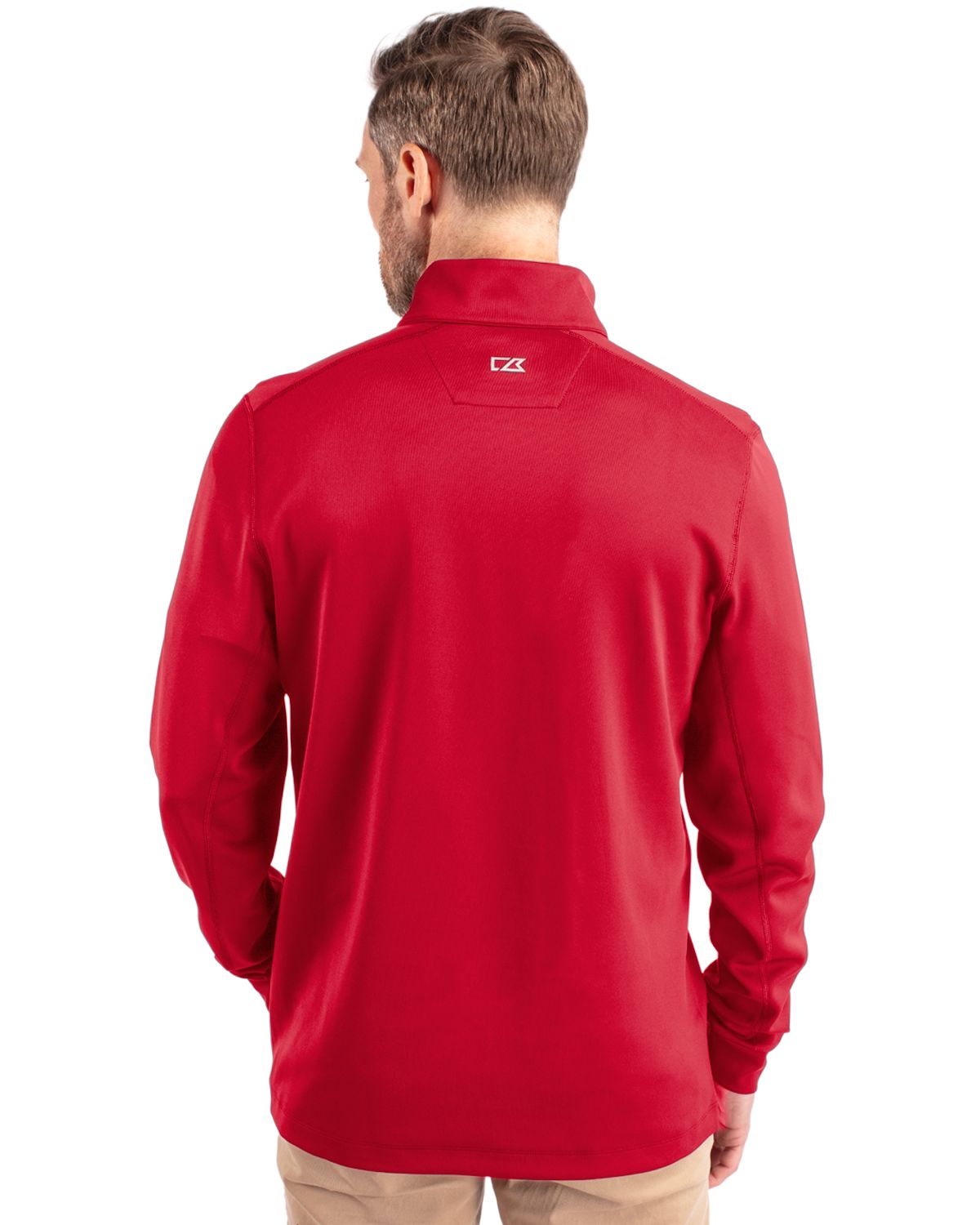 Cutter & Buck Traverse Recycled Stretch Mens Quarter Zip