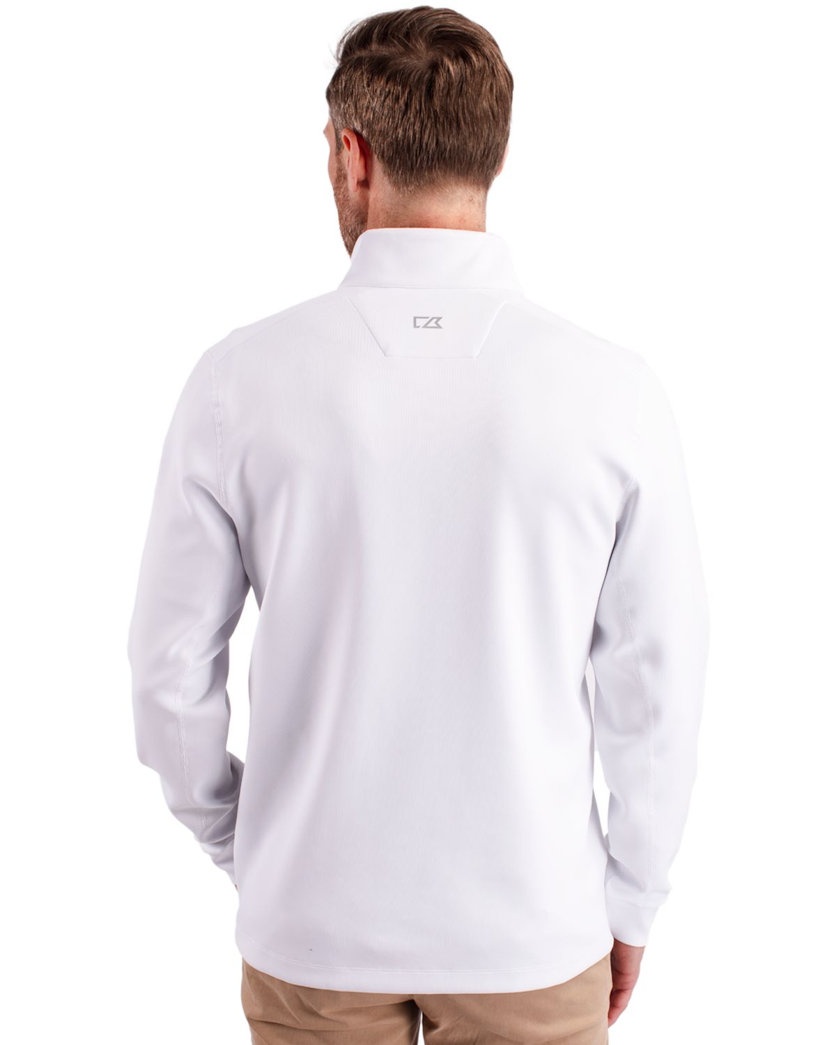 Cutter & Buck Traverse Recycled Stretch Mens Quarter Zip