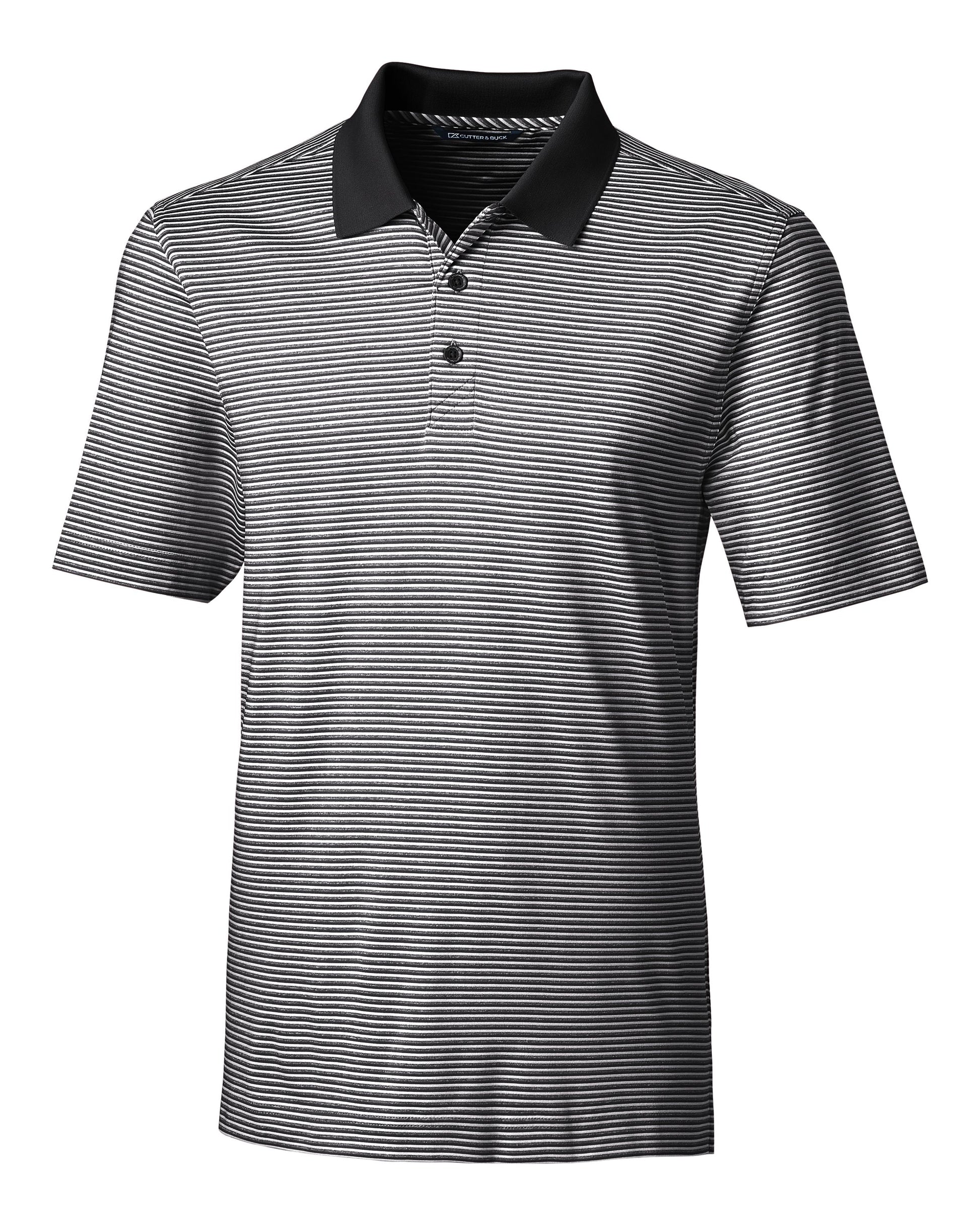 Cutter & Buck Forge Tonal Stripe Stretch Polo - Men's Big & Tall