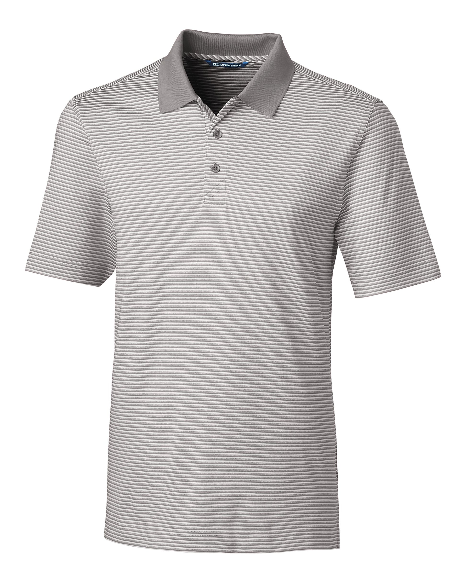 Cutter & Buck Forge Tonal Stripe Stretch Polo - Men's Big & Tall