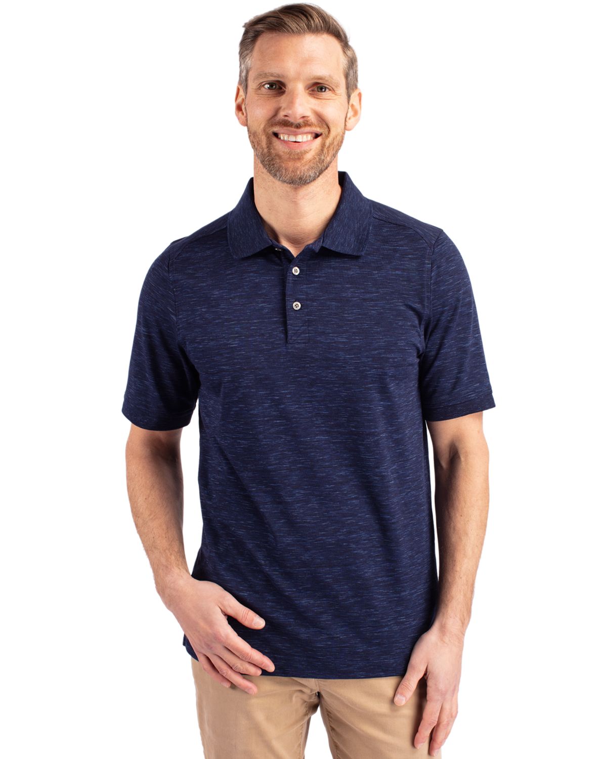 Cutter & Buck Advantage Tri-Blend Pique Mens Polo