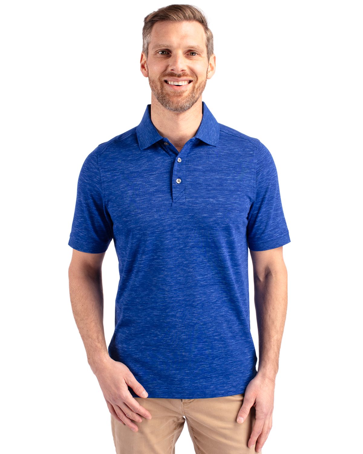 Cutter & Buck Advantage Tri-Blend Pique Mens Polo
