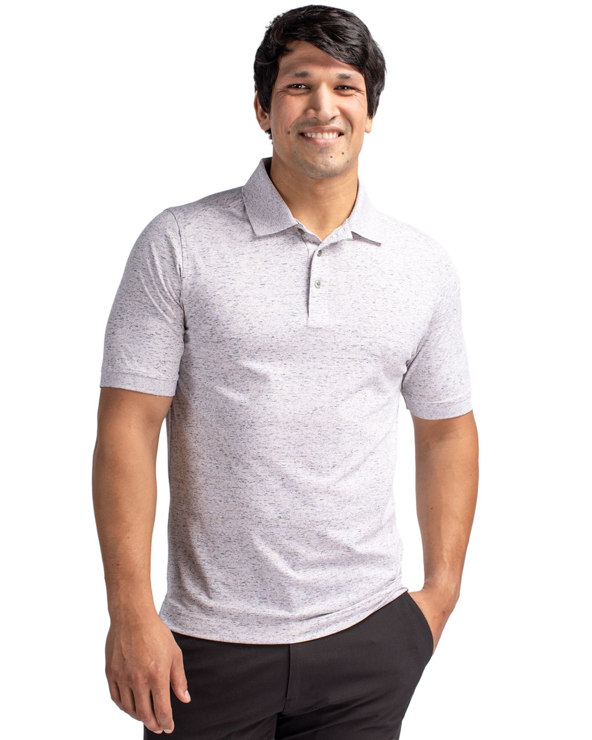 Cutter & Buck Advantage Tri-Blend Pique Mens Polo