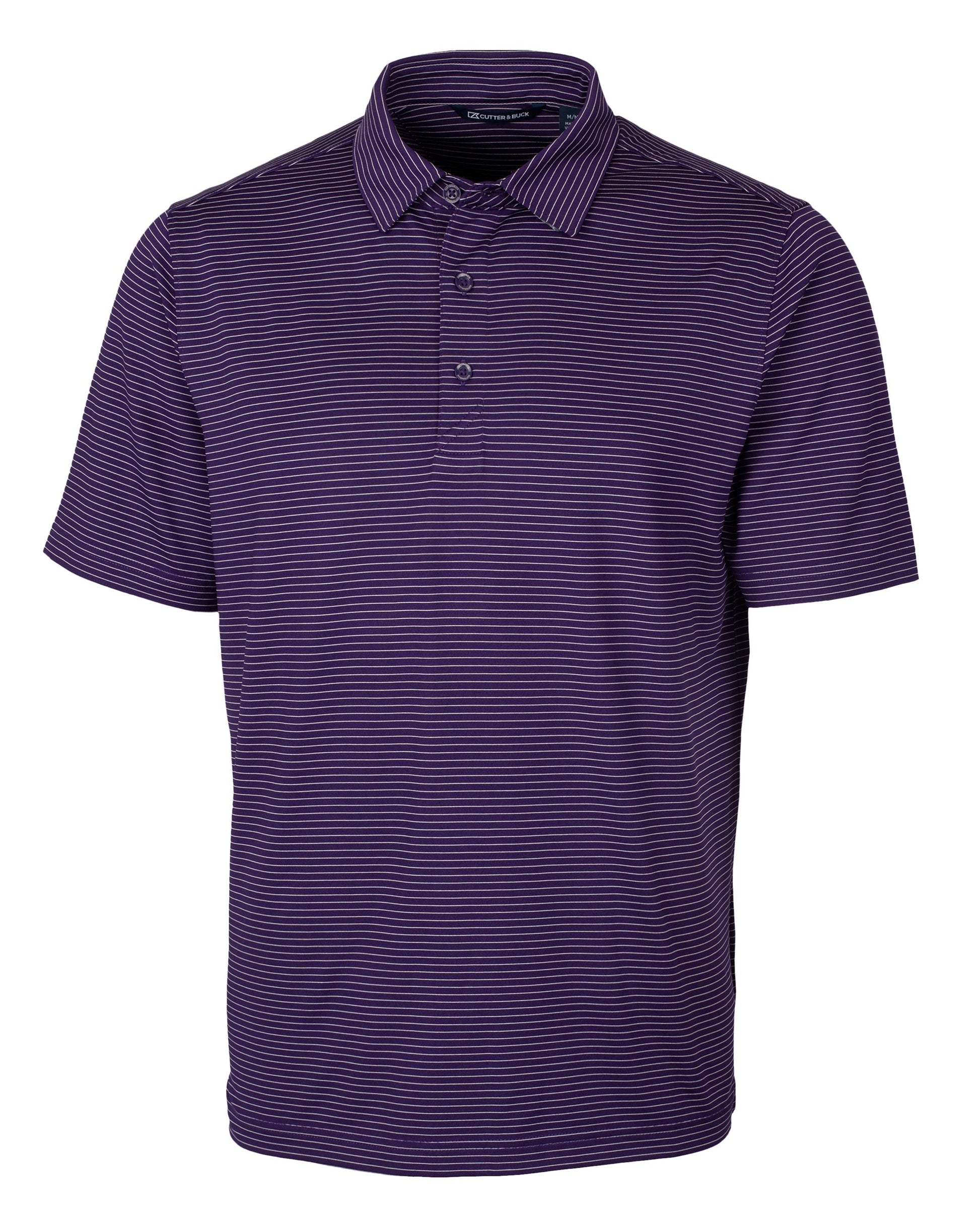 Cutter & Buck Forge Pencil Stripe Stretch Polo - Men's Big & Tall