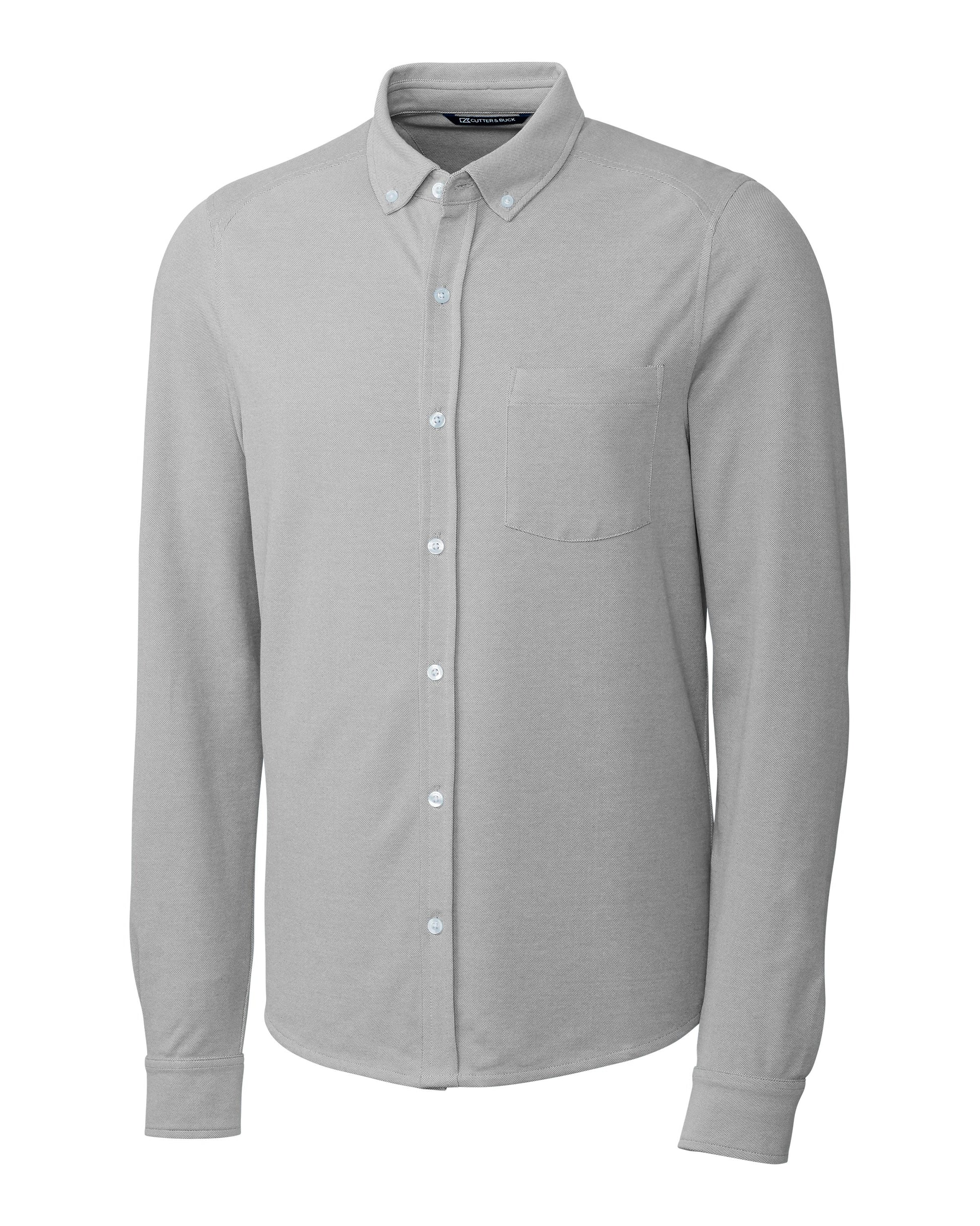 Cutter & Buck Advantage Button Down Pique L/S - Men's Big & Tall