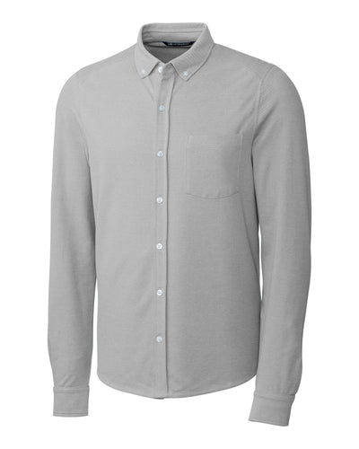 Cutter & Buck Advantage Button Down Pique L/S - Men's Big & Tall