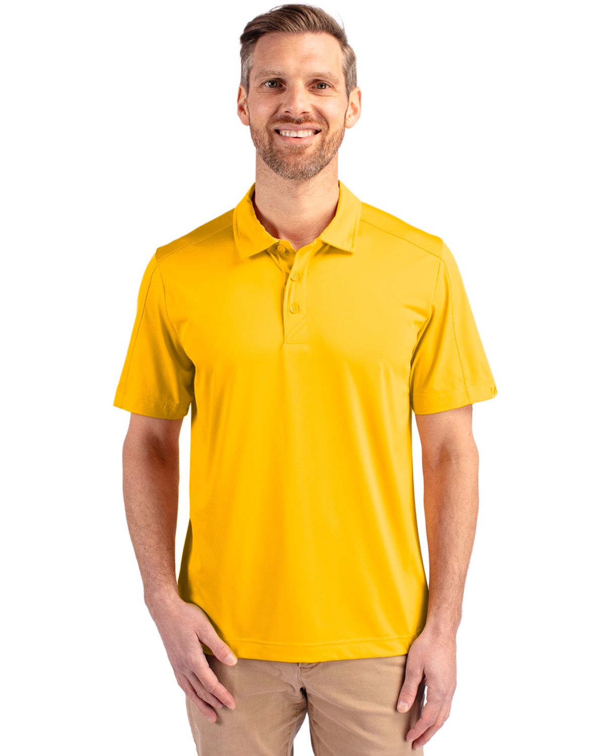 Cutter & Buck Prospect Recycled Featherlight Stretch Mens Polo