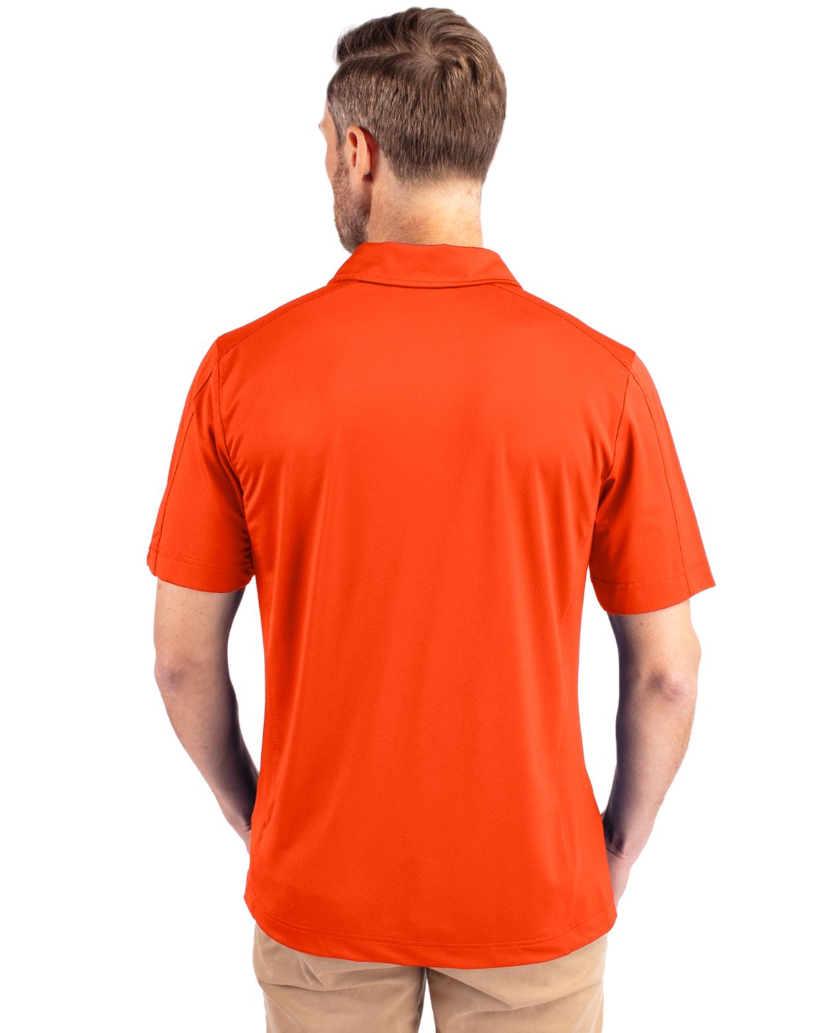 Cutter & Buck Prospect Epic Confidence Recycled Textured Stretch Mens Big & Tall Polo