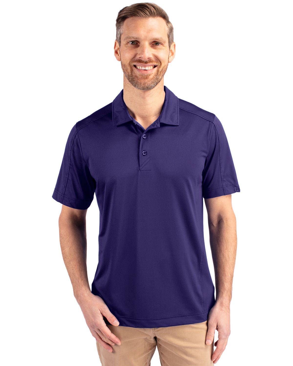 Cutter & Buck Prospect Recycled Featherlight Stretch Mens Polo