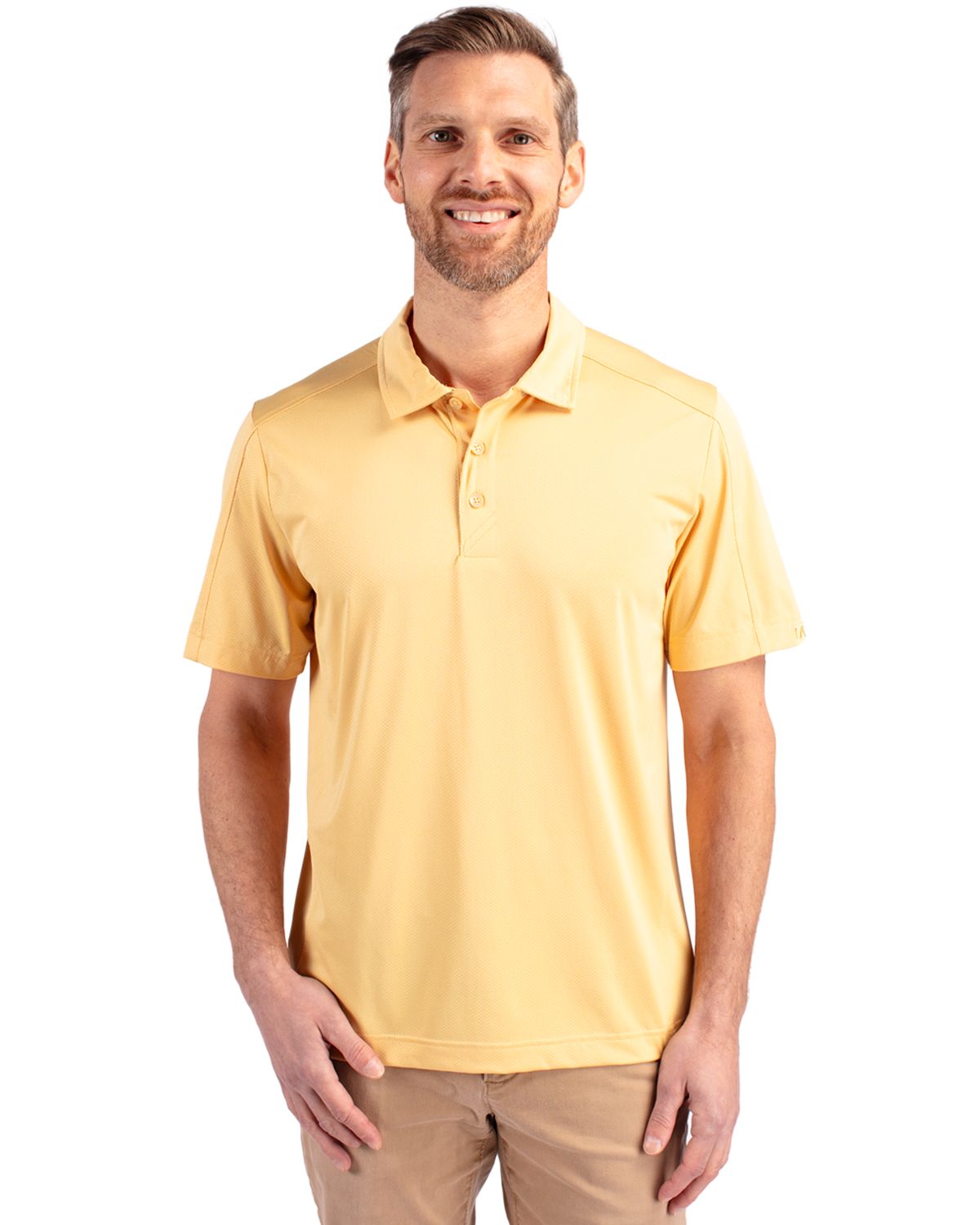 Cutter & Buck Prospect Recycled Featherlight Stretch Mens Polo