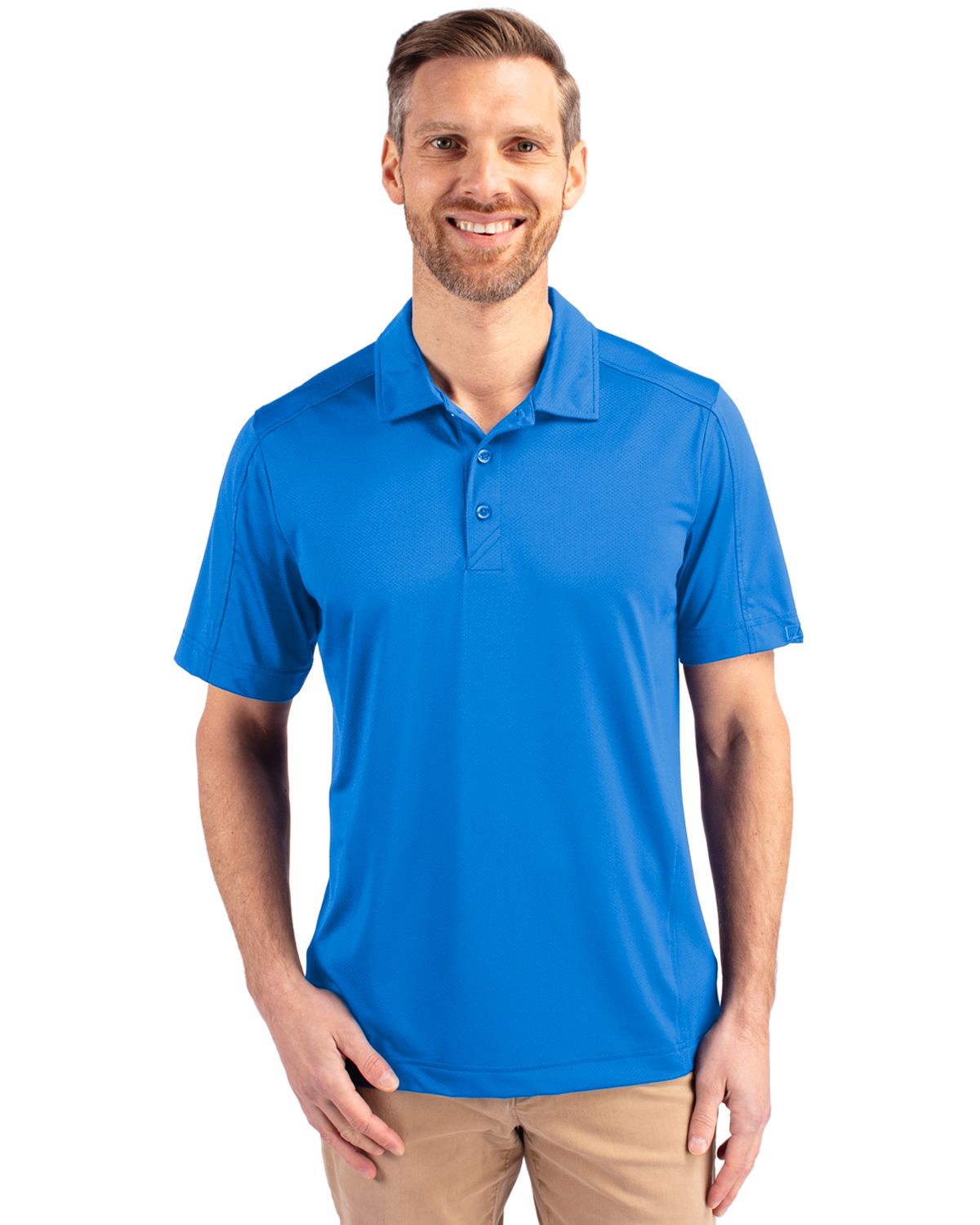 Cutter & Buck Prospect Recycled Featherlight Stretch Mens Polo
