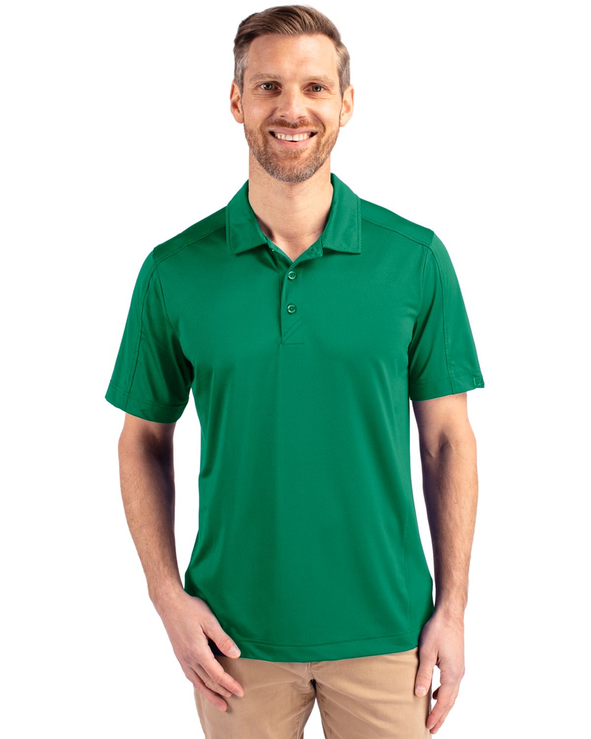 Cutter & Buck Prospect Recycled Featherlight Stretch Mens Polo