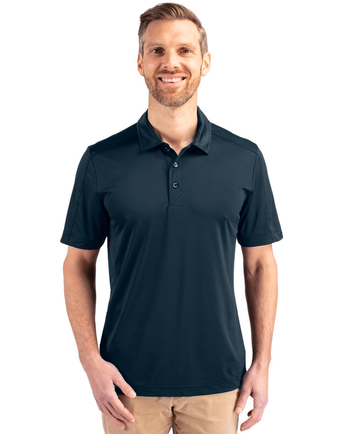 Cutter & Buck Prospect Recycled Featherlight Stretch Mens Polo
