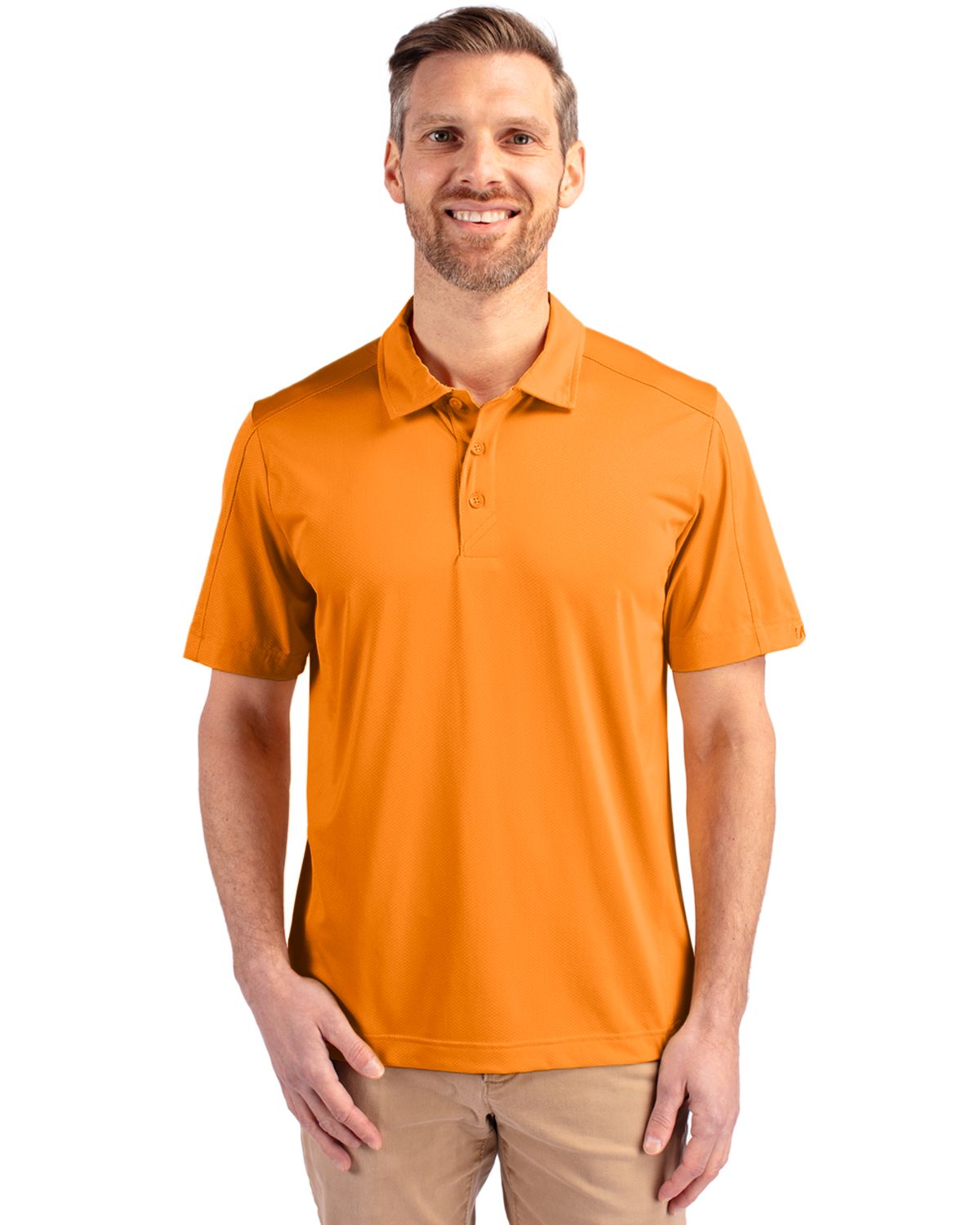 Cutter & Buck Prospect Recycled Featherlight Stretch Mens Polo