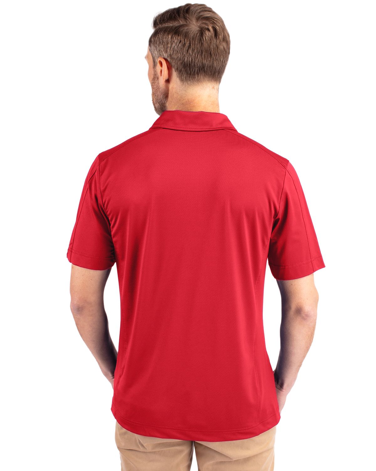 Cutter & Buck Prospect Recycled Featherlight Stretch Mens Polo