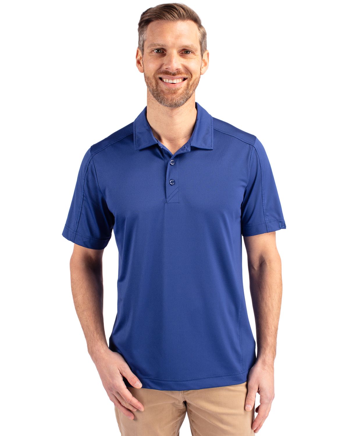 Cutter & Buck Prospect Recycled Featherlight Stretch Mens Polo