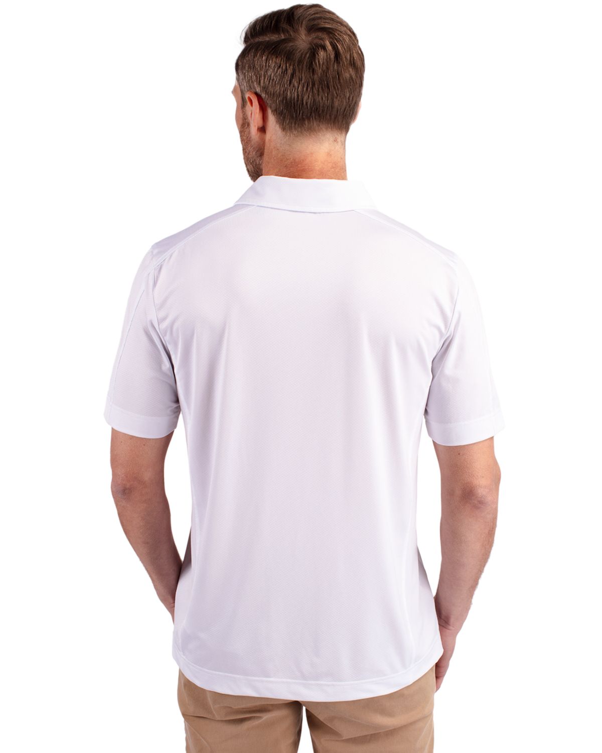Cutter & Buck Prospect Epic Confidence Recycled Textured Stretch Mens Big & Tall Polo