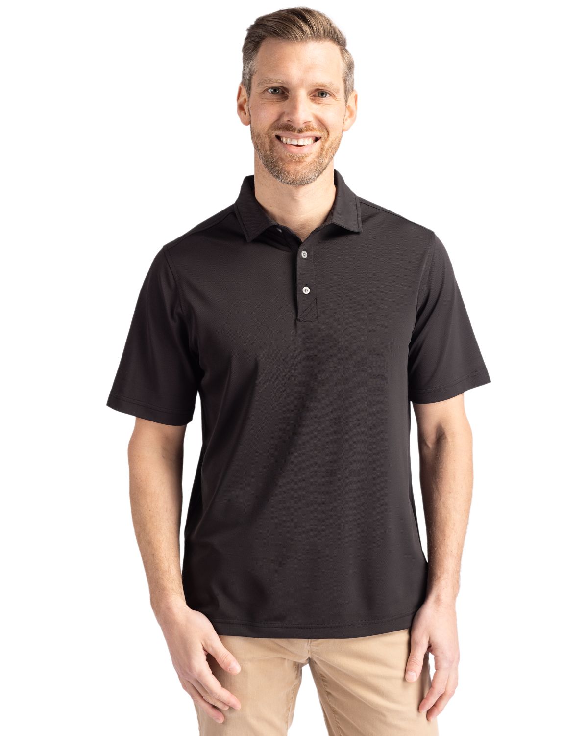 Cutter & Buck Virtue Epic Confidence Recycled Pique Mens Big & Tall Polo