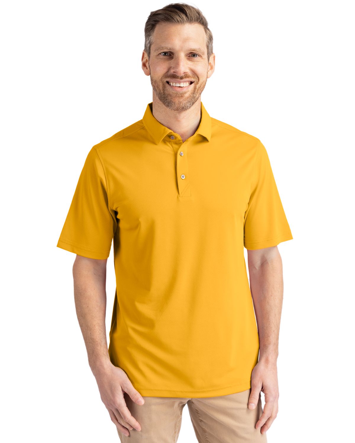 Cutter & Buck Virtue Recycled Featherlight Pique Mens Polo