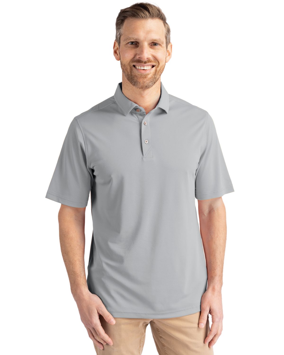 Cutter & Buck Virtue Epic Confidence Recycled Pique Mens Big & Tall Polo