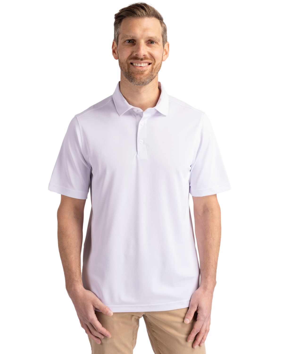 Cutter & Buck Virtue Epic Confidence Recycled Pique Mens Big & Tall Polo