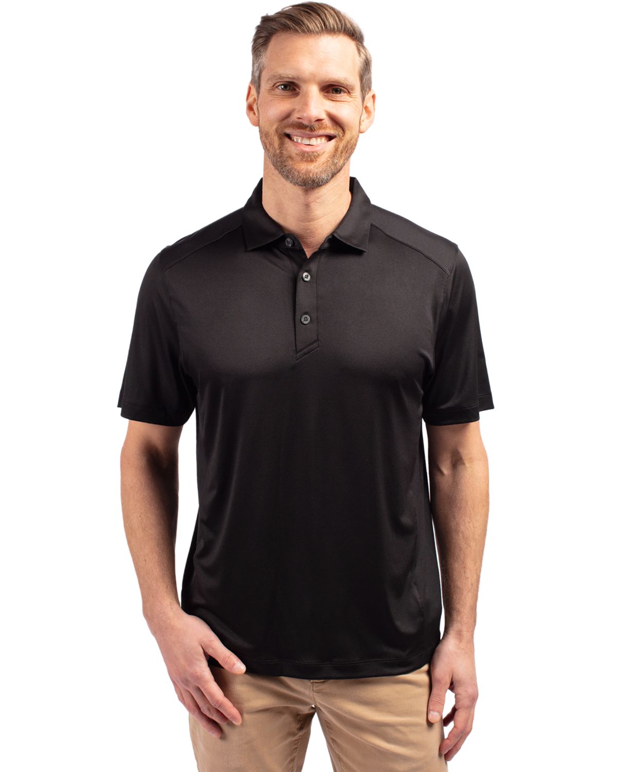 Cutter & Buck Forge Recycled Four-Way Stretch Mens Polo