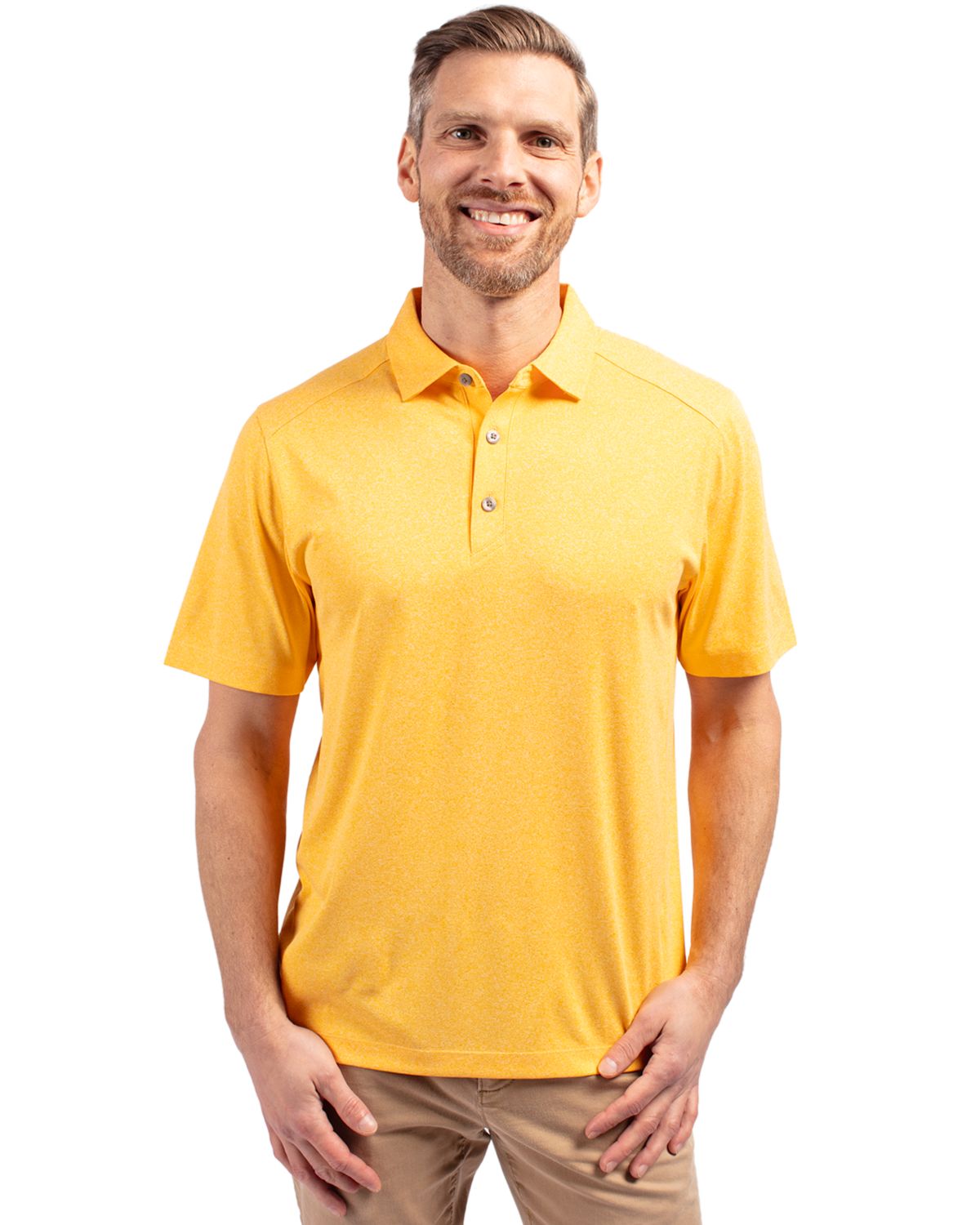 Cutter & Buck Forge Recycled Four-Way Stretch Mens Polo