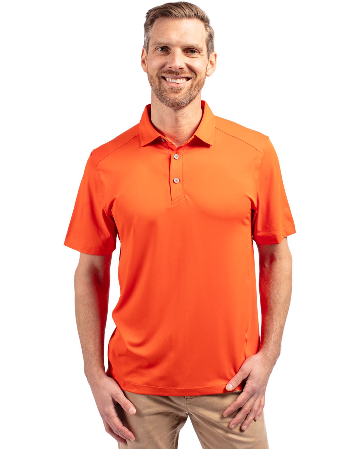 Cutter & Buck Forge Recycled Four-Way Stretch Mens Polo