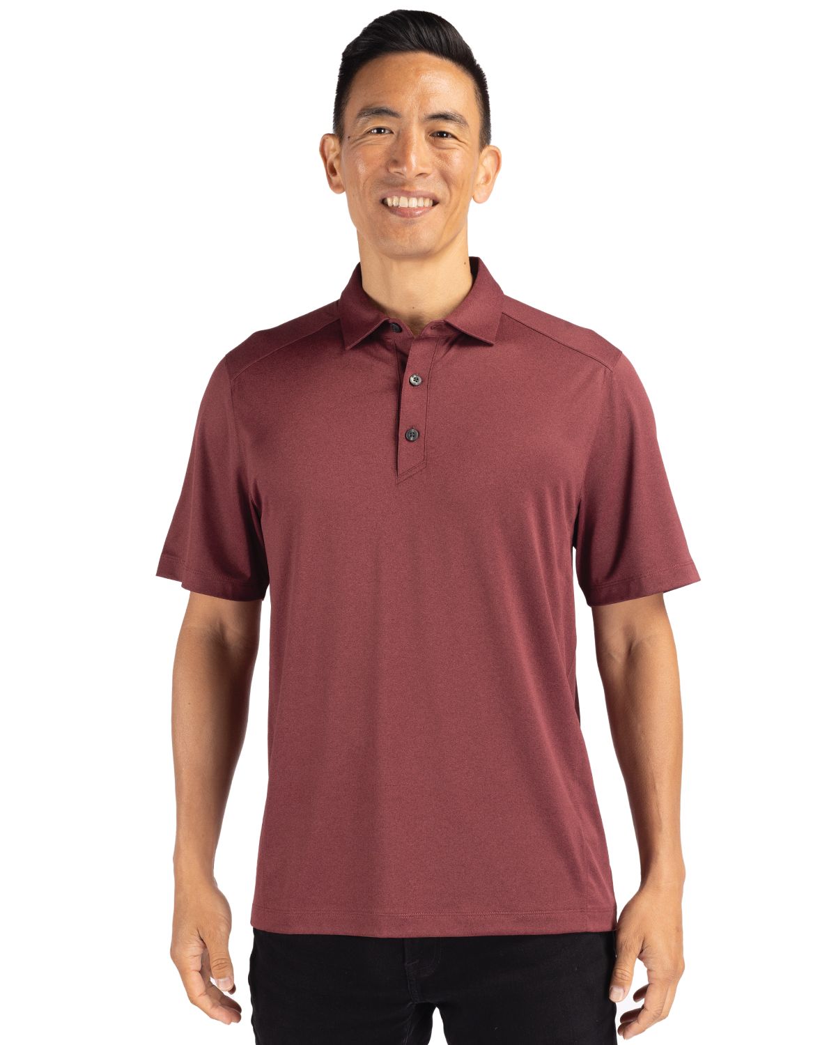 Cutter & Buck Forge Recycled Four-Way Stretch Mens Big & Tall Polo