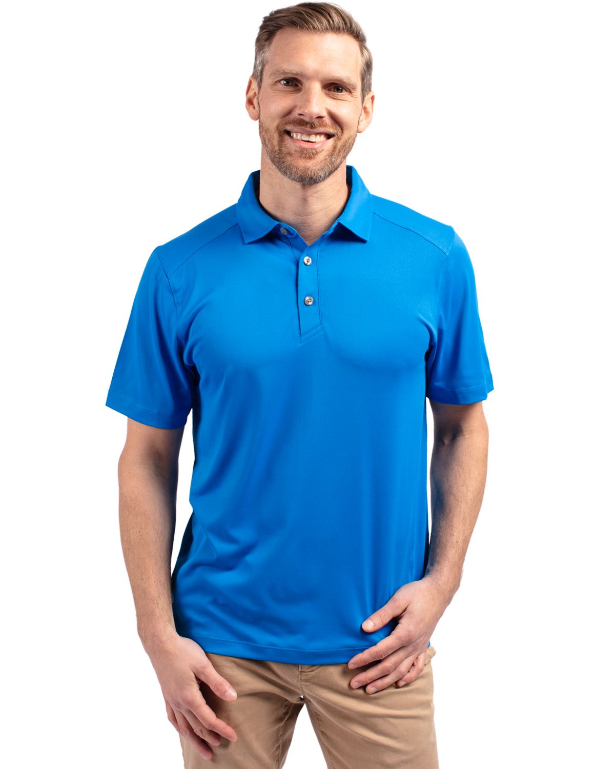 Cutter & Buck Forge Recycled Four-Way Stretch Mens Polo
