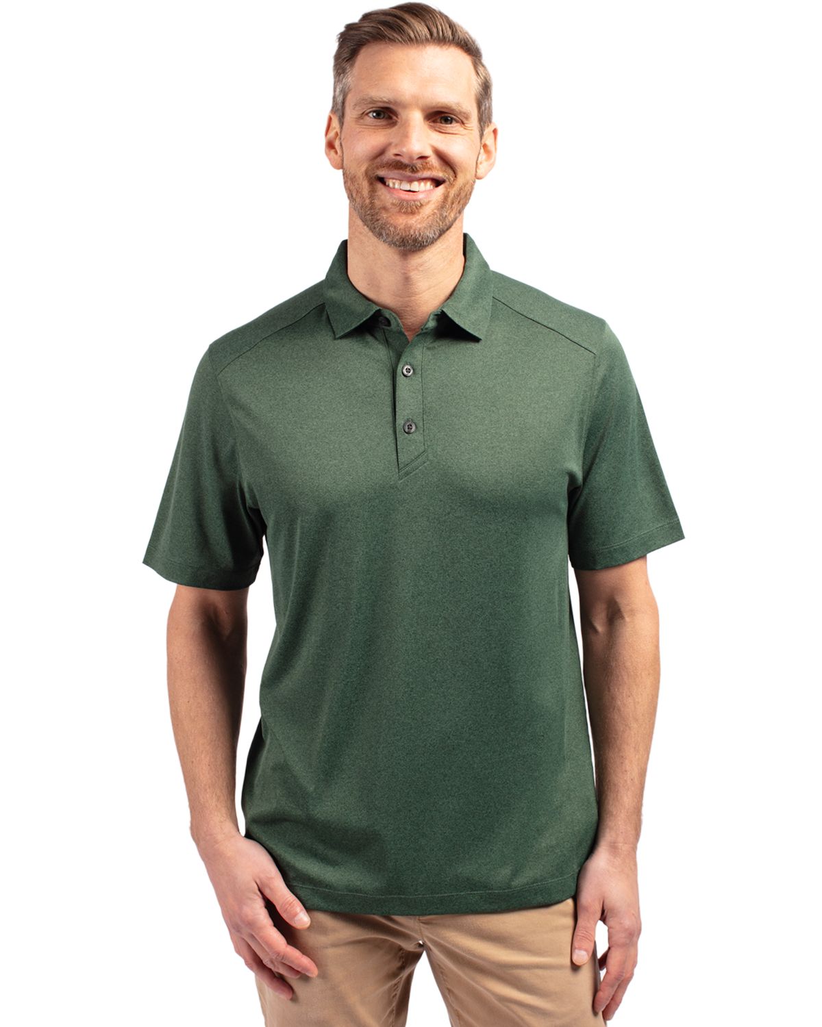 Cutter & Buck Forge Recycled Four-Way Stretch Mens Polo
