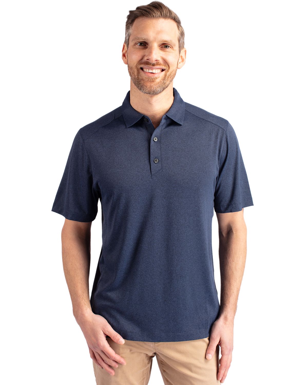 Cutter & Buck Forge Recycled Four-Way Stretch Mens Polo