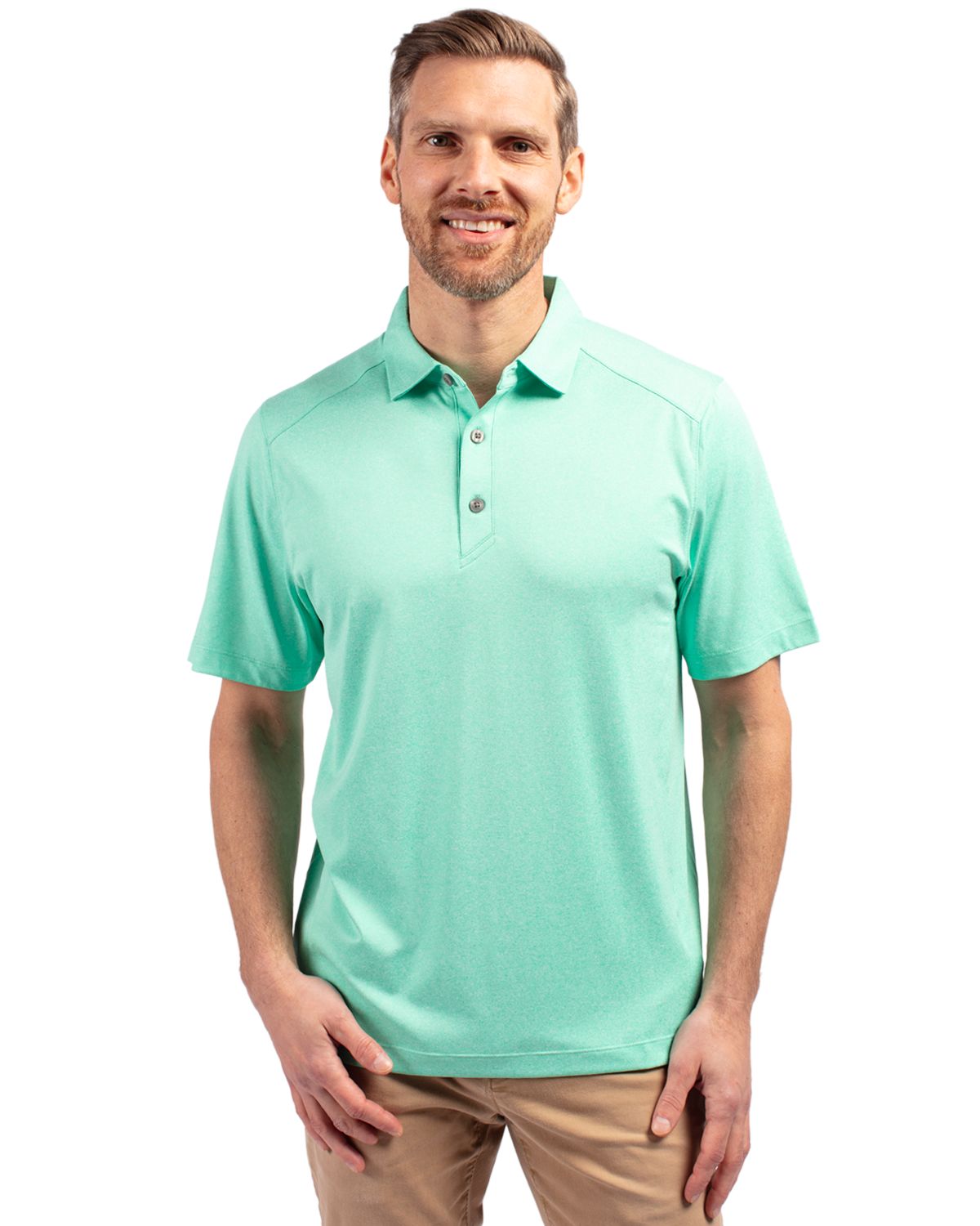 Cutter & Buck Forge Recycled Four-Way Stretch Mens Polo