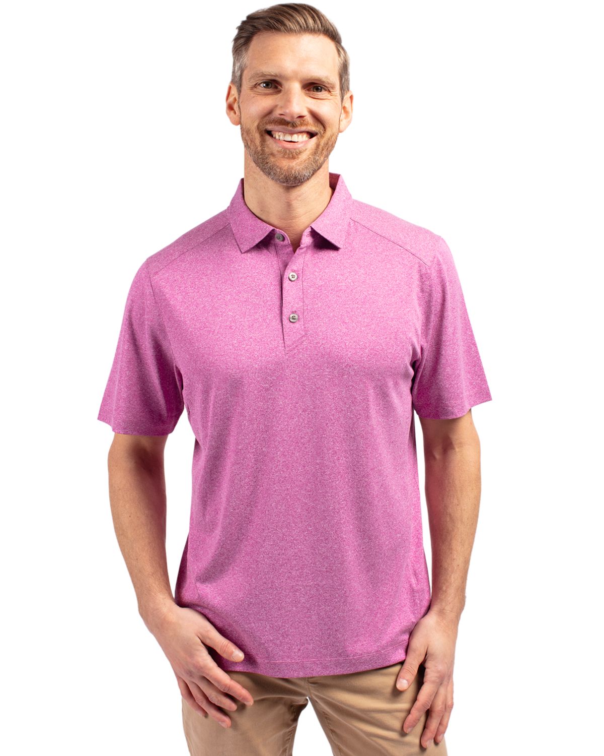 Cutter & Buck Forge Recycled Four-Way Stretch Mens Polo