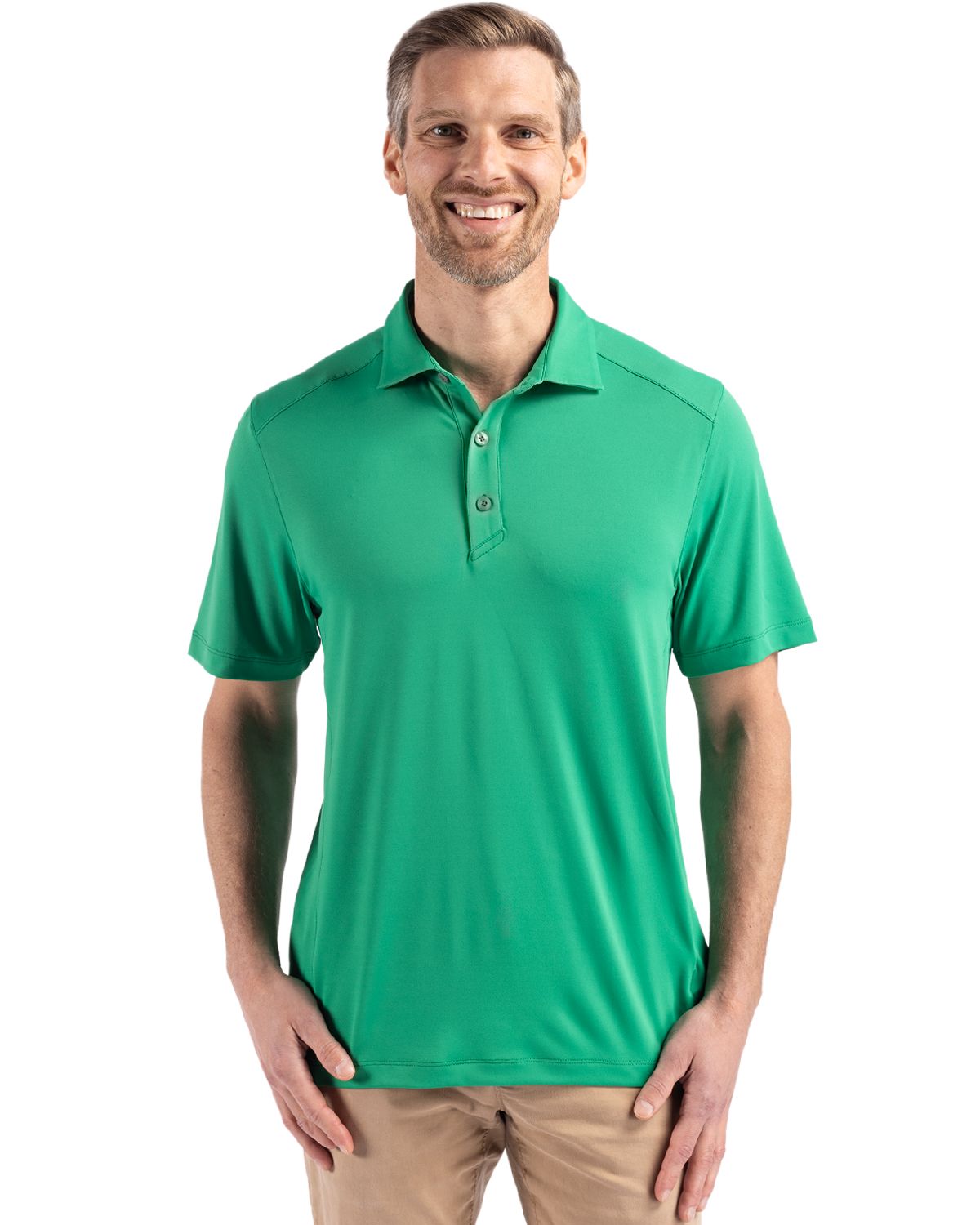 Cutter & Buck Forge Recycled Four-Way Stretch Mens Polo