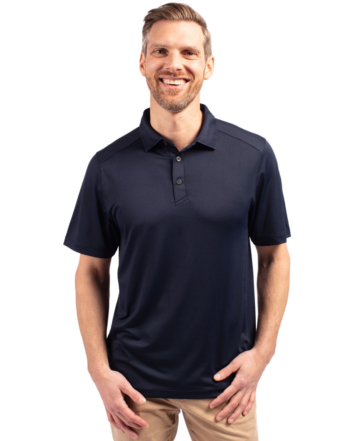 Cutter & Buck Forge Recycled Four-Way Stretch Mens Polo