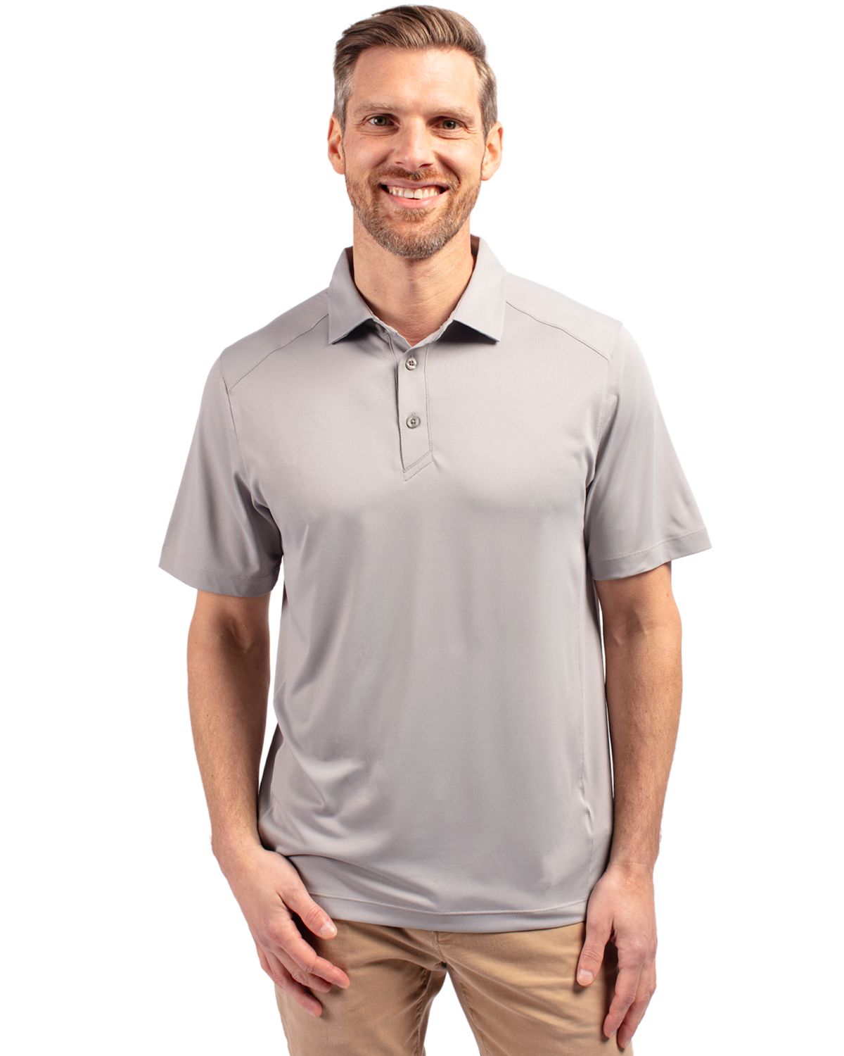 Cutter & Buck Forge Recycled Four-Way Stretch Mens Polo