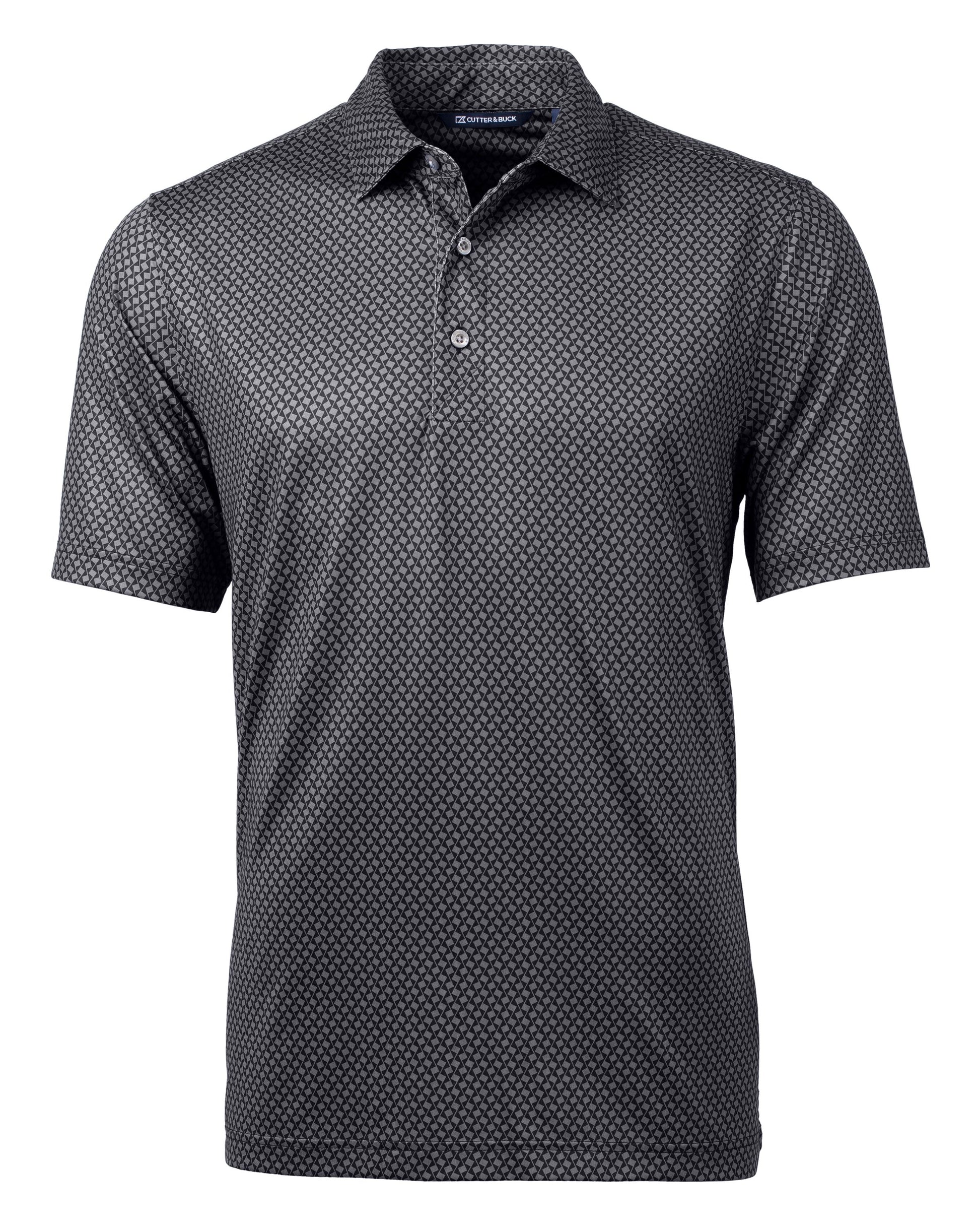 Cutter & Buck Pike Banner Print Stretch Polo - Men's