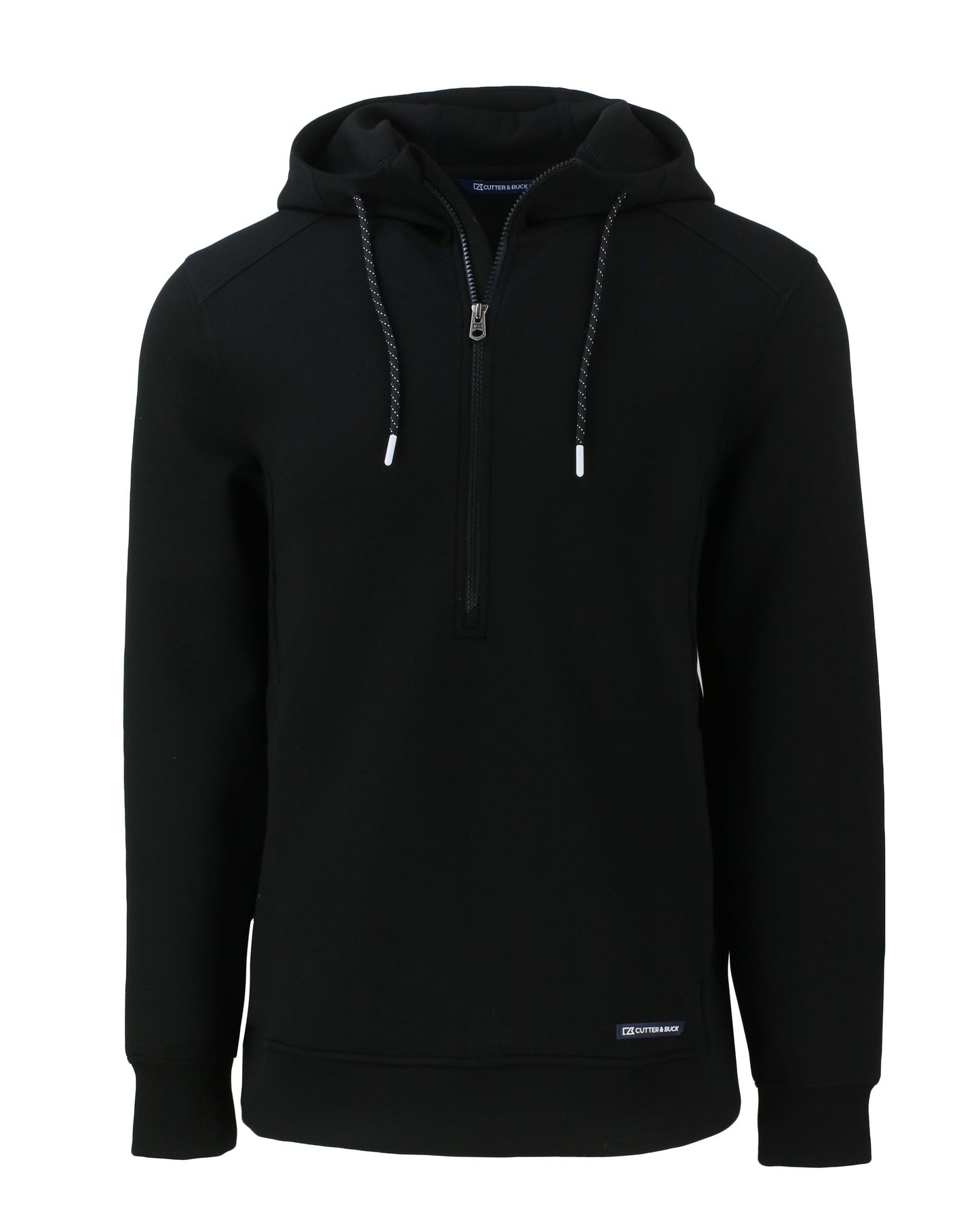 Cutter & Buck Roam Recycled Buttery-Soft Knit Mens Half Zip Hooded Pullover