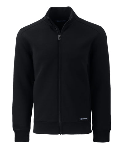 Cutter & Buck Roam Recycled Buttery-Soft Knit Mens Big & Tall Full Zip Jacket
