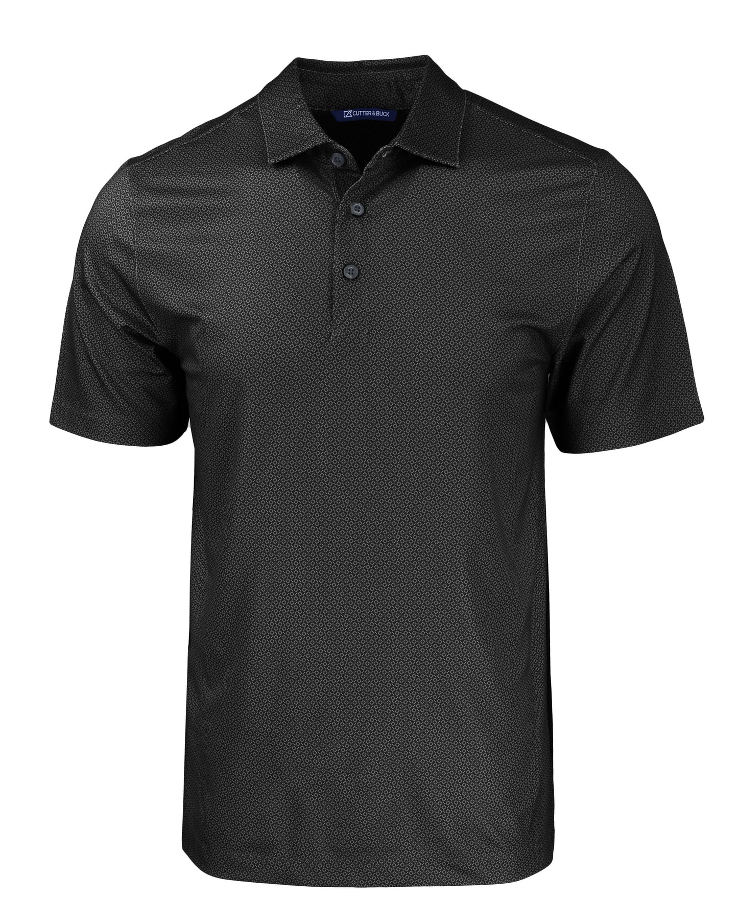 Cutter & Buck Pike Eco Tonal Geo Print Recycled Polo - Men's Big & Tall