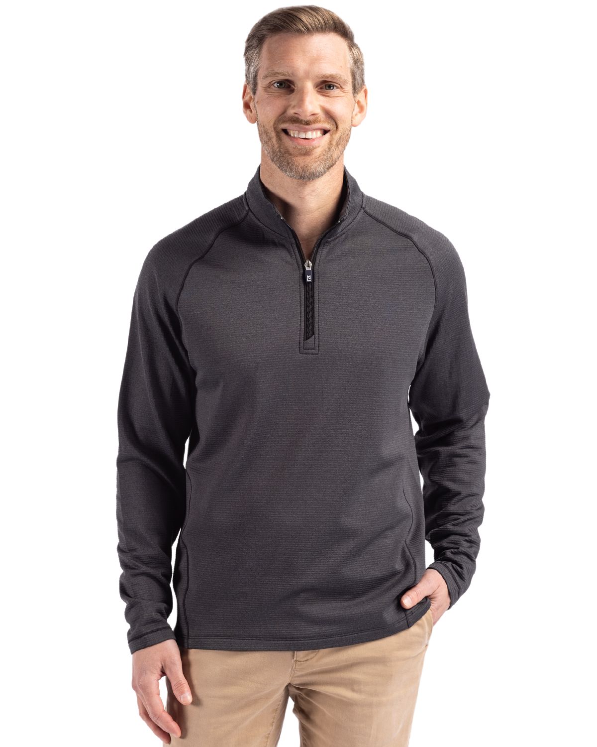 Cutter & Buck Peshastin Epic Versatility Recycled Fleece Mens Half Zip