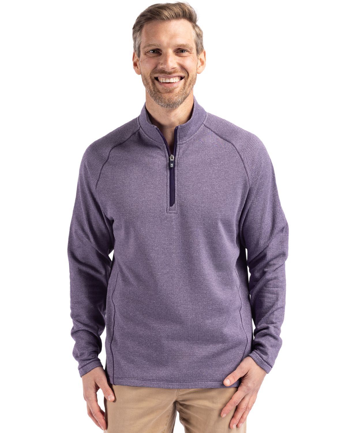 Cutter & Buck Peshastin Epic Versatility Recycled Fleece Mens Half Zip